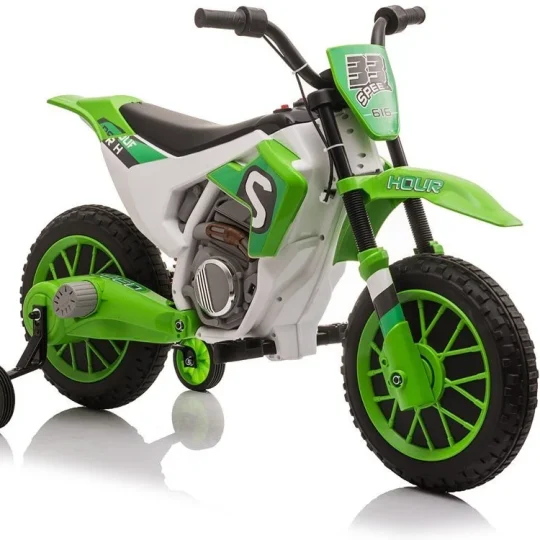Električni Motocikl Xmx616 Zeleni Motor Na Akumulator 1
