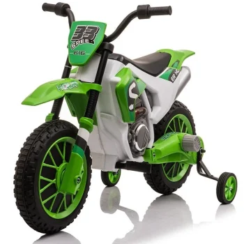 Električni Motocikl Xmx616 Zeleni Motor Na Akumulator 3