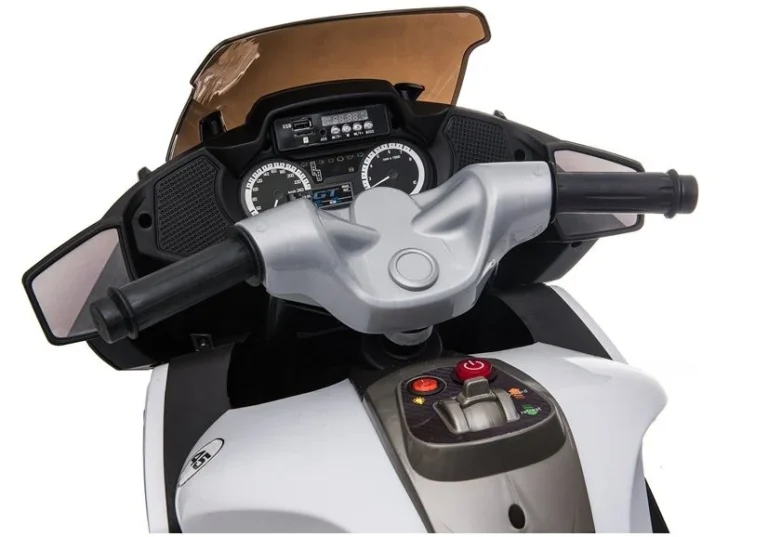 Električni Motocikl Za Vožnju Xmx609 Bijela Motor Na Akumulator 9