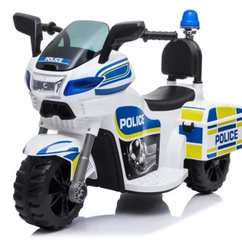 Električni Policijski Motocikl Tr1912 Bijeli Motor Na Akumulator 3
