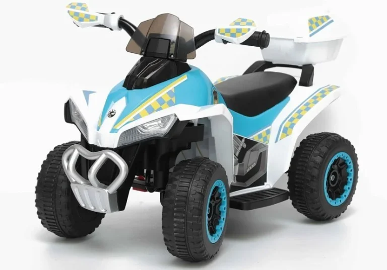Električni Policijski Quad Gts1188 A Bijeli Quad Na Akumulator 2