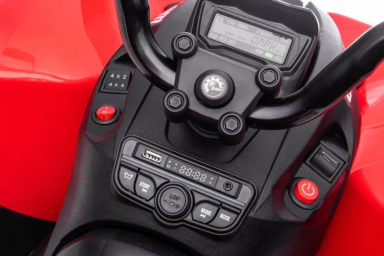 Električni Quad Can Am Renegate Crveni Quad Na Akumulator 13