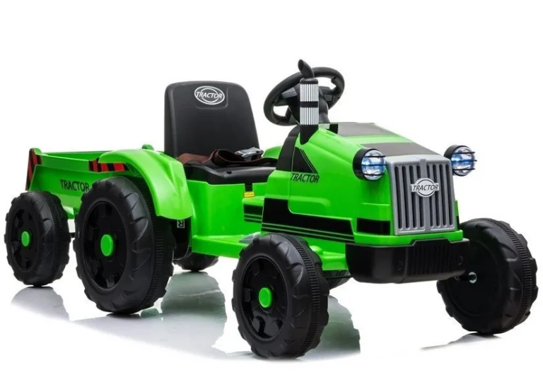 Električni Traktor Ch9959 Na Akumulator, Zeleni Auto Na Akumulator 1