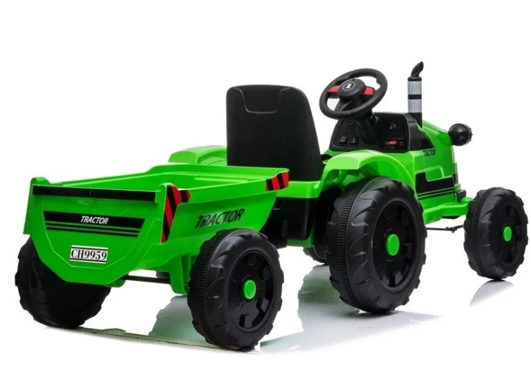 Električni Traktor Ch9959 Na Akumulator, Zeleni Auto Na Akumulator 6