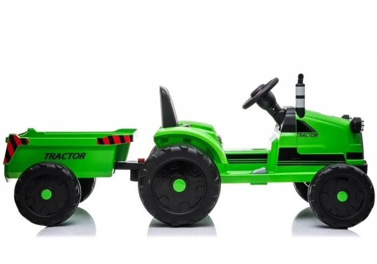 Električni Traktor Ch9959 Na Akumulator, Zeleni Auto Na Akumulator 7