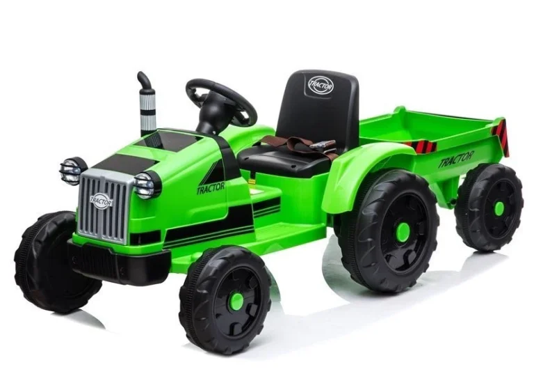 Električni Traktor Ch9959 Na Akumulator, Zeleni Auto Na Akumulator 8