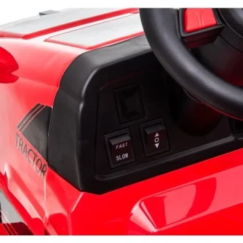Električni Traktor Za Vožnju Ch9959 Crveni Auto Na Akumulator 10
