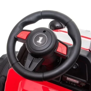 Električni Traktor Za Vožnju Ch9959 Crveni Auto Na Akumulator 11