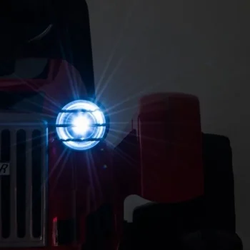 Električni Traktor Za Vožnju Ch9959 Crveni Auto Na Akumulator 12