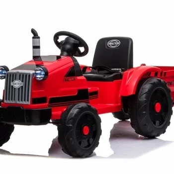Električni Traktor Za Vožnju Ch9959 Crveni Auto Na Akumulator 3