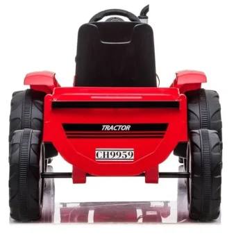 Električni Traktor Za Vožnju Ch9959 Crveni Auto Na Akumulator 6