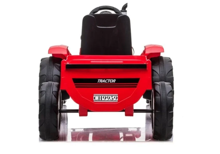 Električni Traktor Za Vožnju Ch9959 Crveni Auto Na Akumulator 6