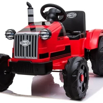 Električni Traktor Za Vožnju Ch9959 Crveni Auto Na Akumulator 7