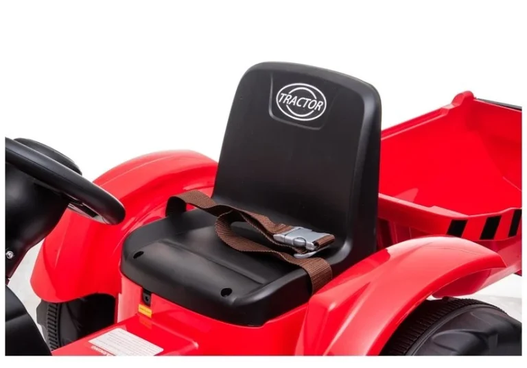 Električni Traktor Za Vožnju Ch9959 Crveni Auto Na Akumulator 8