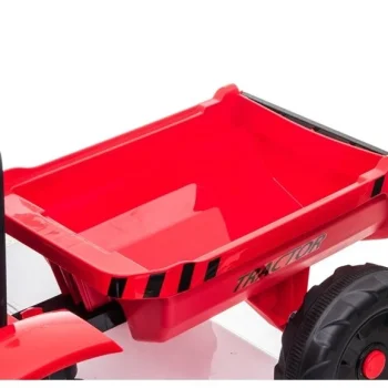 Električni Traktor Za Vožnju Ch9959 Crveni Auto Na Akumulator 9