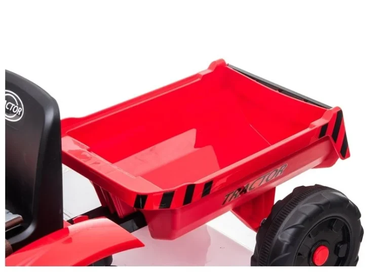 Električni Traktor Za Vožnju Ch9959 Crveni Auto Na Akumulator 9