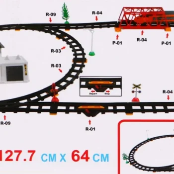 Električni Vlak S Petljom 56 Dijelova 3+ 8