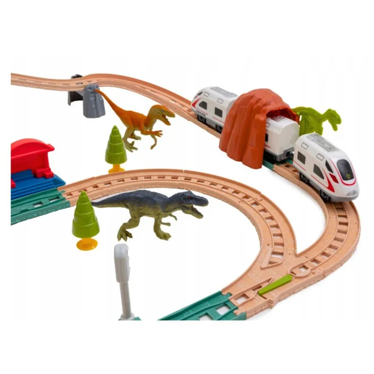 Električni Vlakić S Svjetlima I Zvukovima Iz Parka Dinosaura 76 Cm 2