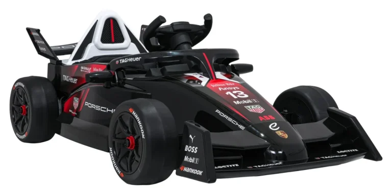 Električno Vozilo Porsche Formula E Crveni Auto Na Akumulator 4