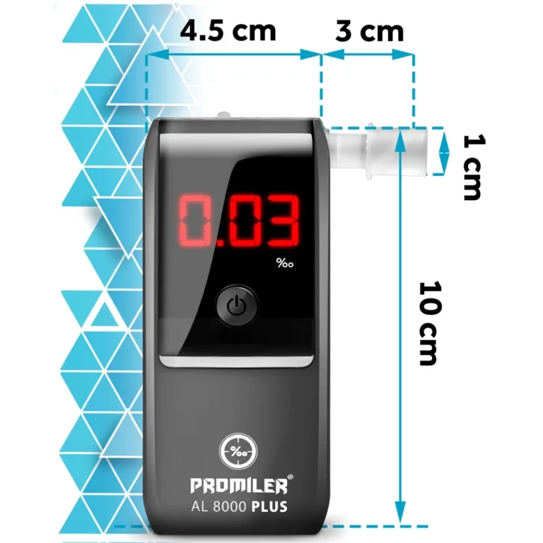 Elektrokemijski Alkotest Promiler Al 8000 Plus 5