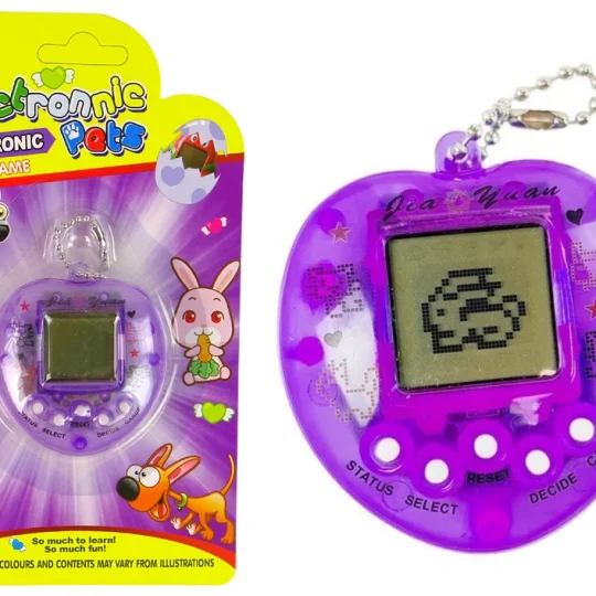 Elektronička Tamagotchi Igra Sa životinjama I Ljubičastim Bojama 1