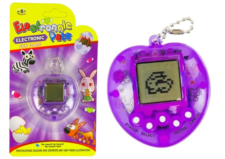 Elektronička Tamagotchi Igra Sa životinjama I Ljubičastim Bojama 1