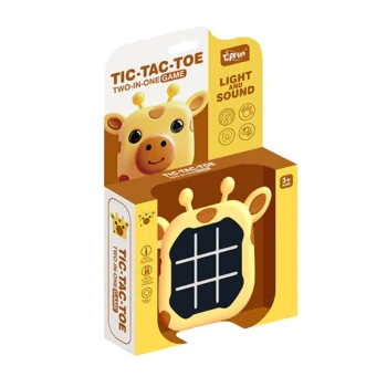 Elektronička Igra 3u1 Križić Kružić Memory Žirafa Žuta 5
