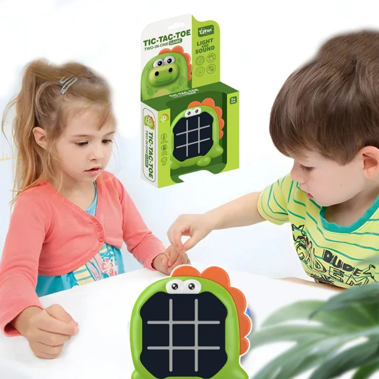 Elektronička Igra 3u1 Križić Kružić Za Pamćenje Zeleni Dinosaur 4