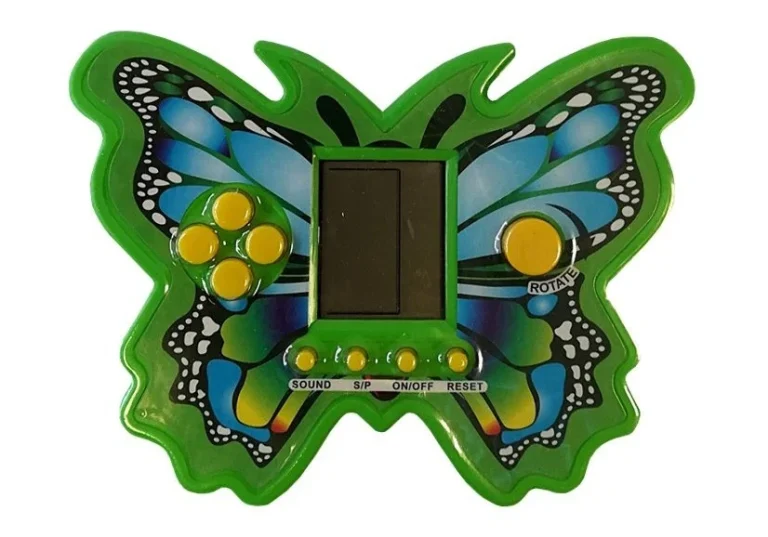 Elektronička Igra Tetris Leptir, Zelena, 12,5 × 9 Cm 3