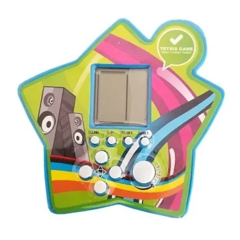 Elektronička Igra Tetris S Ciglama, Prijenosna Zvijezda, Plava 4