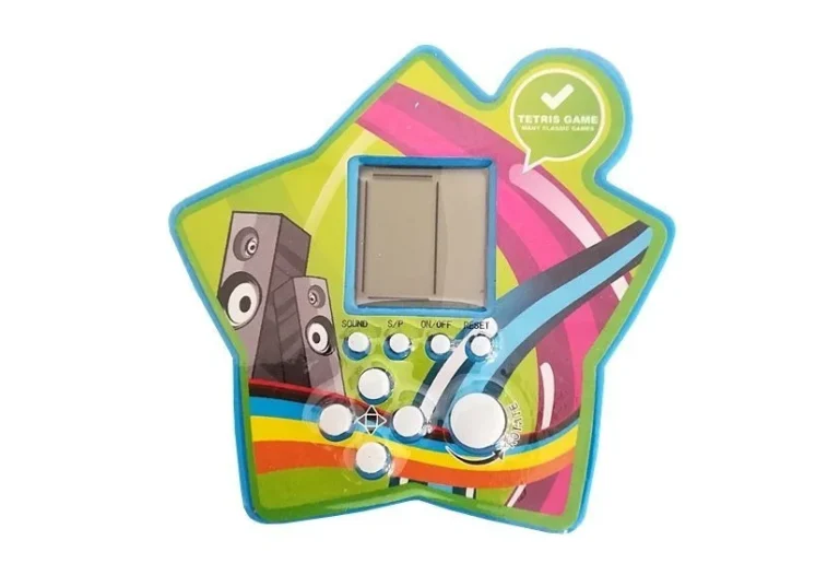 Elektronička Igra Tetris S Ciglama, Prijenosna Zvijezda, Plava 4