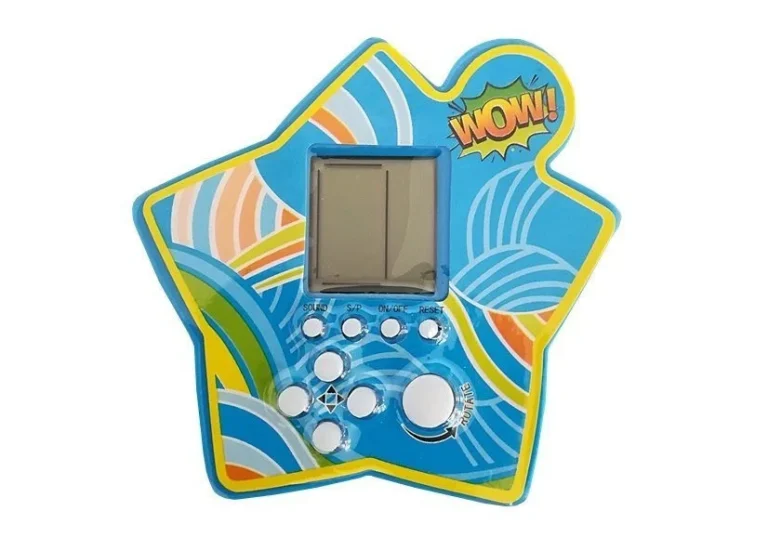 Elektronička Igra Tetris S Ciglama, Prijenosna Zvijezda, Plava 7