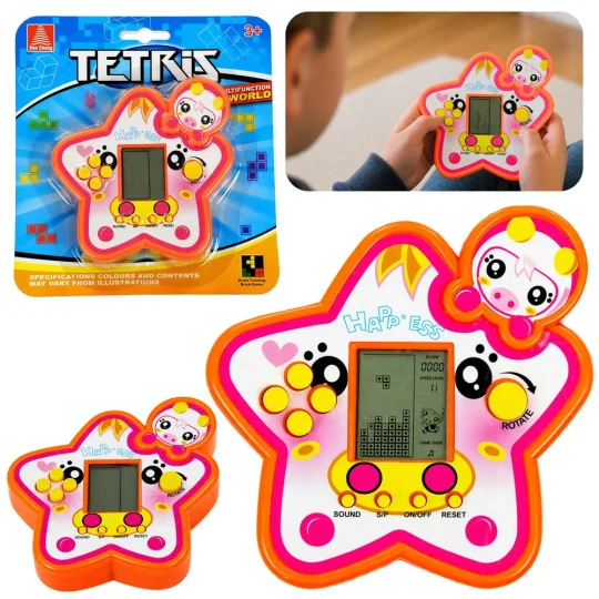 Elektronička Igra Tetris Zvijezda, Crvena, Ø 11 Cm 1
