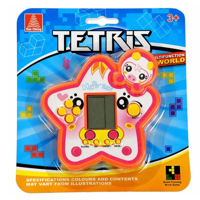 Elektronička Igra Tetris Zvijezda, Crvena, Ø 11 Cm 6