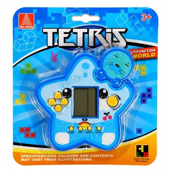 Elektronička Igra Tetris Zvijezda, Plava, Ø 11 Cm 6