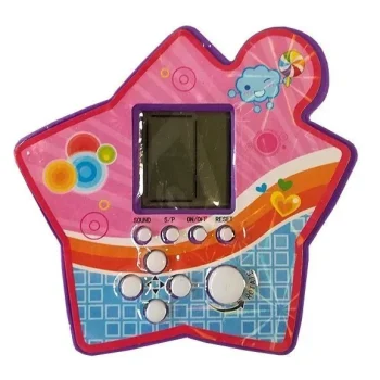 Elektronička Igra Tetris Zvijezda Prijenosna, Ljubičasta, 7,5 × 7 Cm, Var. 4027 7