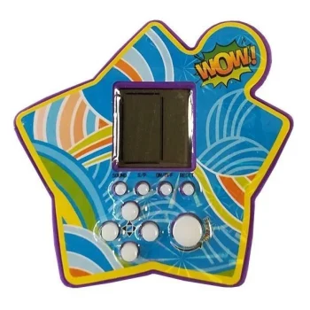 Elektronička Igra Tetris Zvijezda Prijenosna, Ljubičasta, 7,5 × 7 Cm, Var. 4028 5