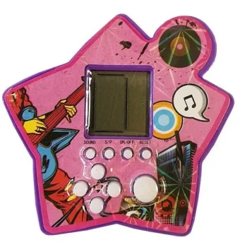 Elektronička Igra Tetris Zvijezda Prijenosna, Ljubičasta, 7,5 × 7 Cm, Var. 4028 8