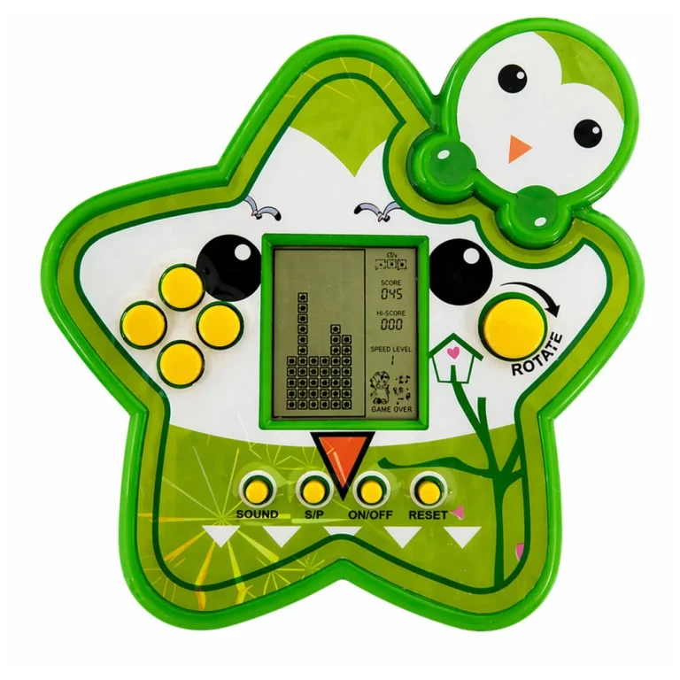Elektronička Igra Tetris Zvijezda, Zelena, Ø 11 Cm 3