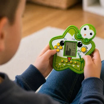 Elektronička Igra Tetris Zvijezda, Zelena, Ø 11 Cm 4