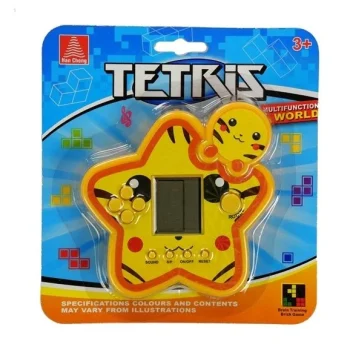 Elektronička Igra Tetris Zvijezda, žuta, Ø 11 Cm 4