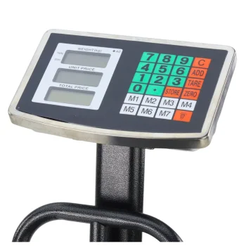 Elektronička Platformna Vaga Lcd, Do 200 Kg, Točnost 20 G 4
