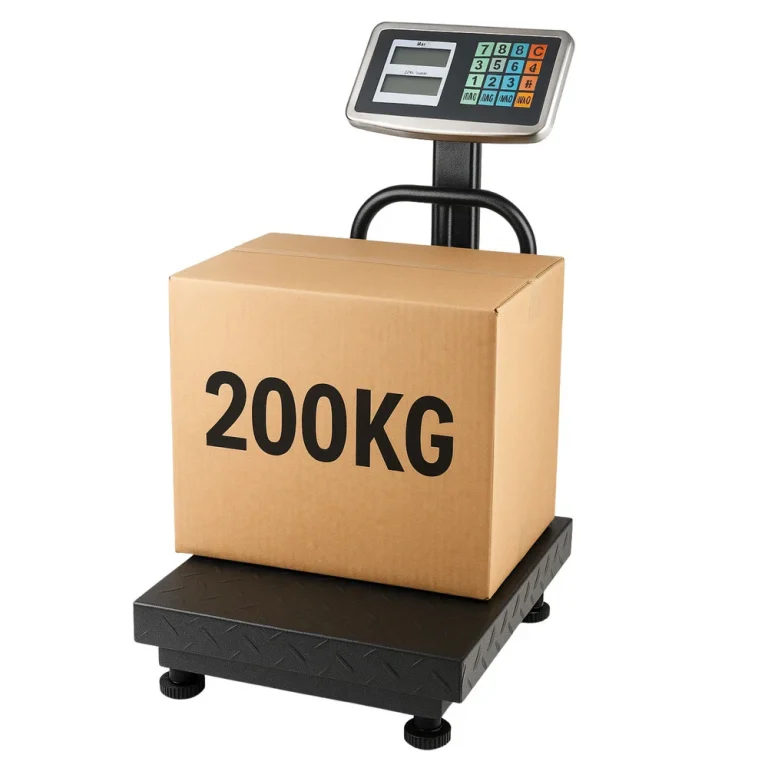Elektronička Platformna Vaga Lcd, Do 200 Kg, Točnost 20 G 5