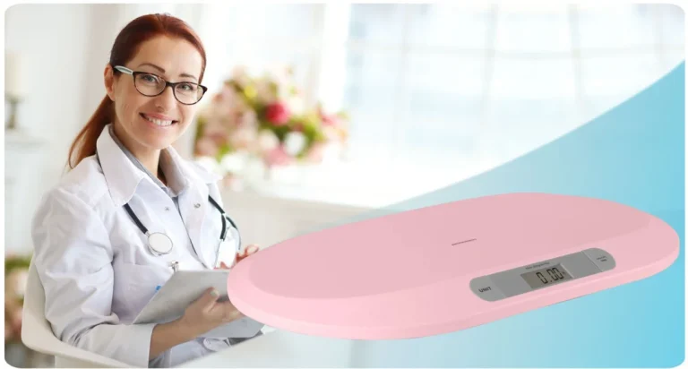 Elektronička Vaga Za Bebe Bw 144, Ružičasta 6