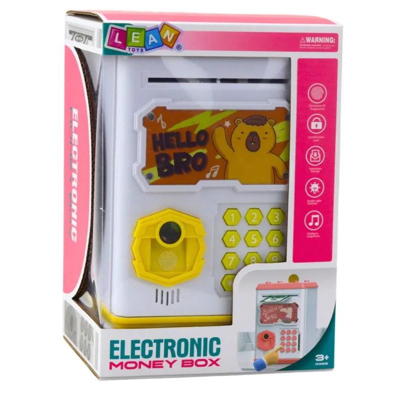 Elektronički Sef Kasica Capybara žuti 3