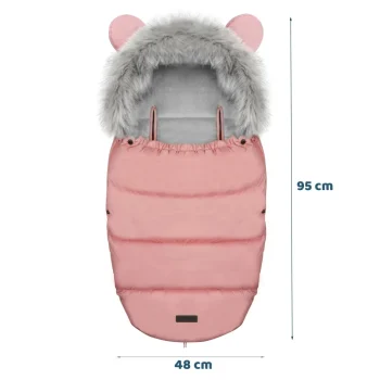 Elmi Ricokids Vreća Za Spavanje Za Kolica/sanke Roza (720005) 7