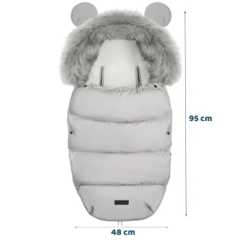Elmi Ricokids Vreća Za Spavanje Za Kolica/sanke Siva 7