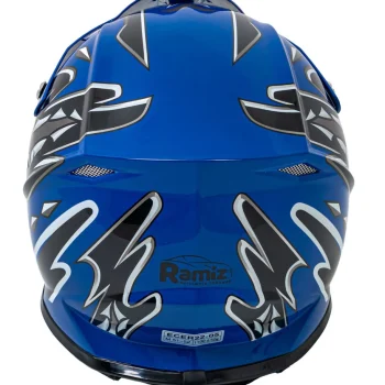 Enduro Kaciga Plava L 6