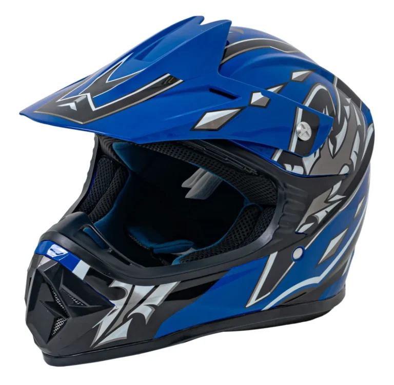 Enduro Kaciga Plava M 1