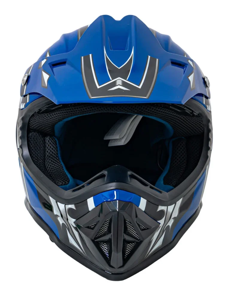 Enduro Kaciga Plava M 4